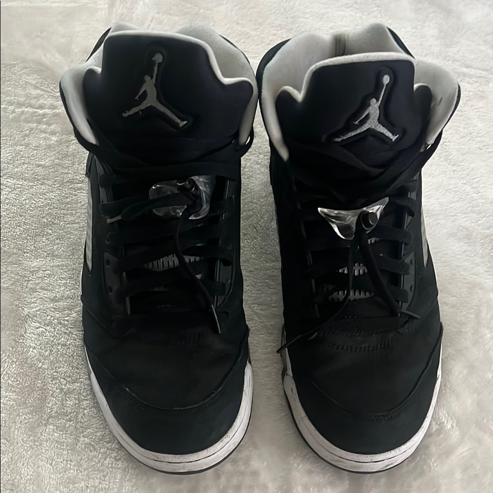 Jordan Black and White Men's Shoes